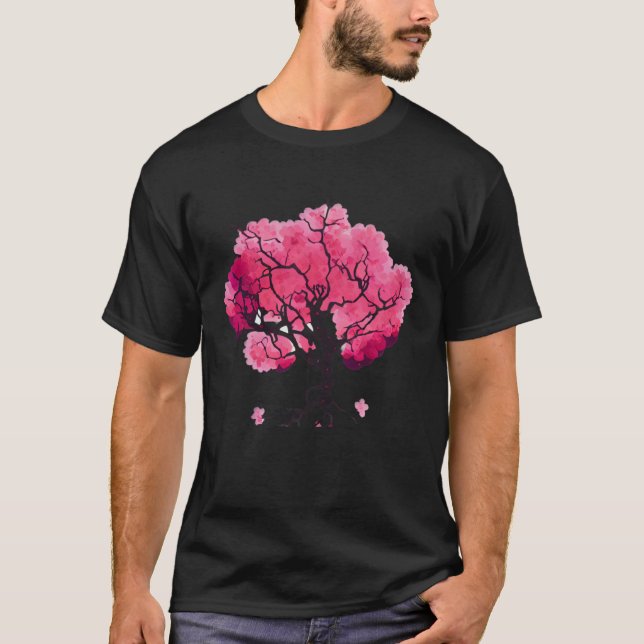 T-shirt Cherry Blossom  Tree of Life (Devant)