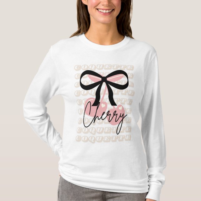 T-SHIRT CHERRY COQUETTE (Devant)