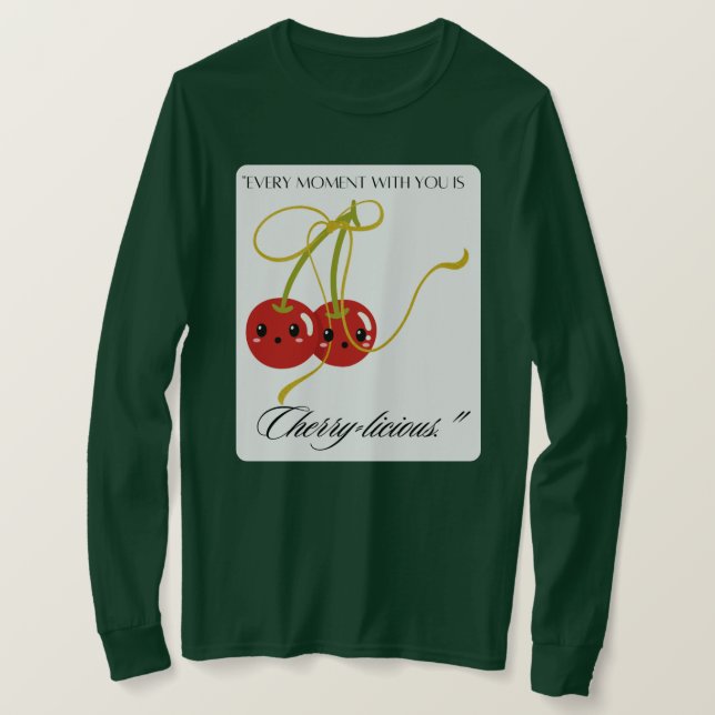 T-SHIRT CHERRY - LISIMOUS (Design devant)