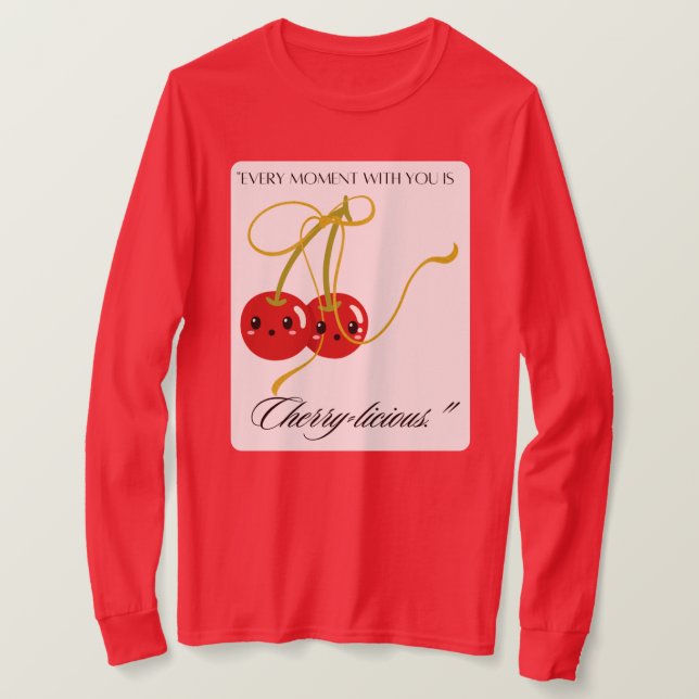 T-SHIRT CHERRY - LISIMOUS (Design devant)