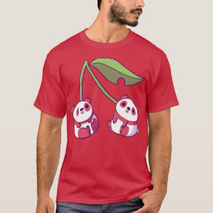 T-shirt Cherry Pandas