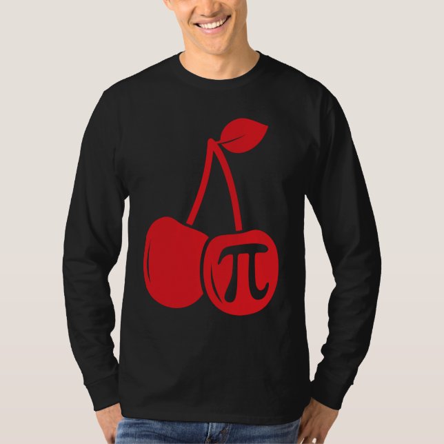 T-shirt Cherry Pi Day  Math Nerd Pie Teacher 3 14 Science (Devant)