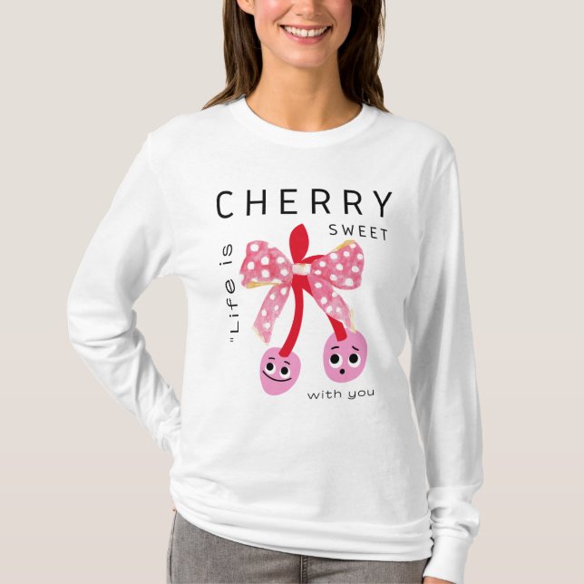 T-SHIRT CHERRY SWEET (Devant)