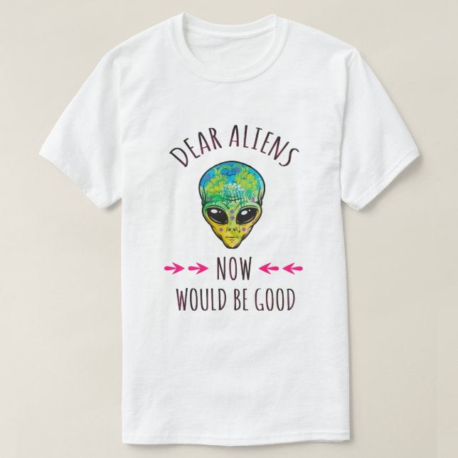 T-shirt Chers Aliens (Design devant)