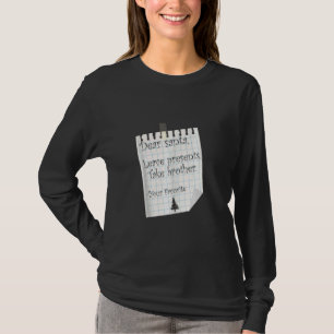 T-shirt Chers Père Noël Leave Presents Take Brother Favori