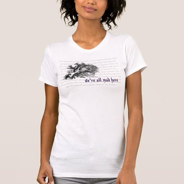 T-shirt Cheshire Cat (Devant)