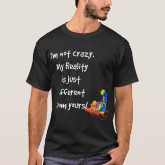 T-shirt Cheshire Cat Citation Alice en costume de pays des