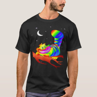 T-shirt Cheshire Cat Face Grin  Clothes 
