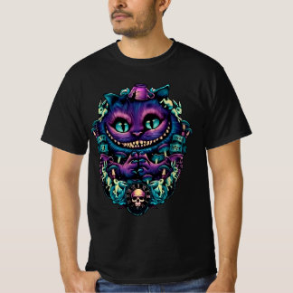 T-shirt Cheshire Chat Alice Au Pays Des Merveilles