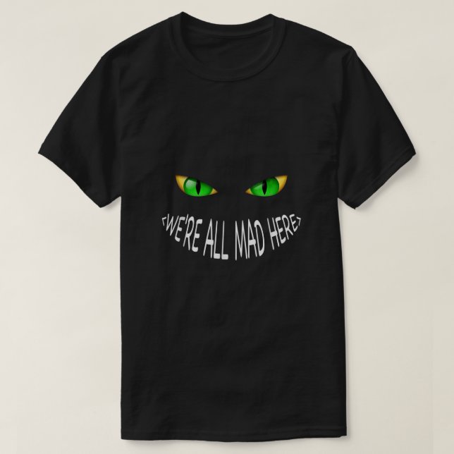 T-shirt Cheshire Chats Smile Cool Kittens (Design devant)