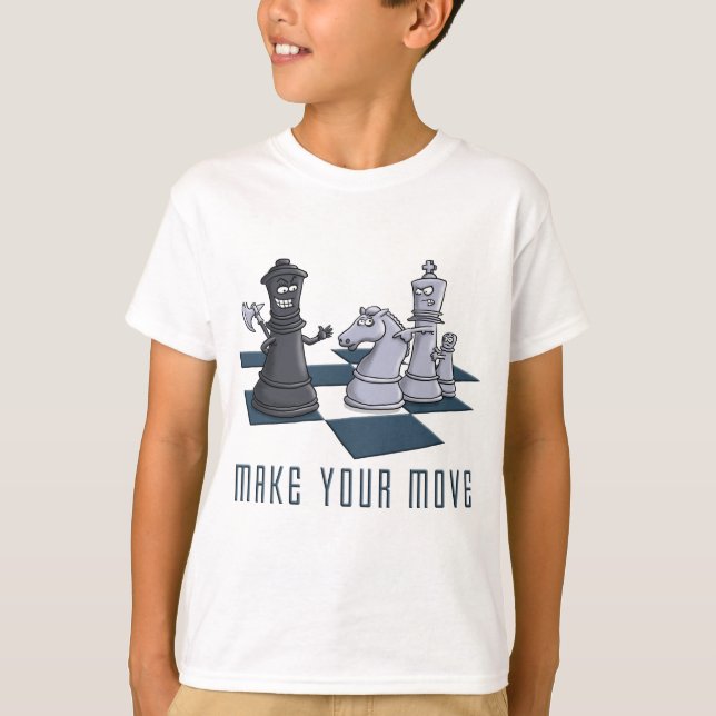 T-shirt chess (Devant)