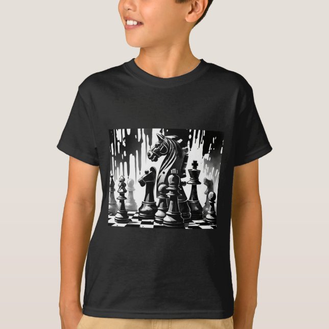 T-shirt Chess Board  (Devant)