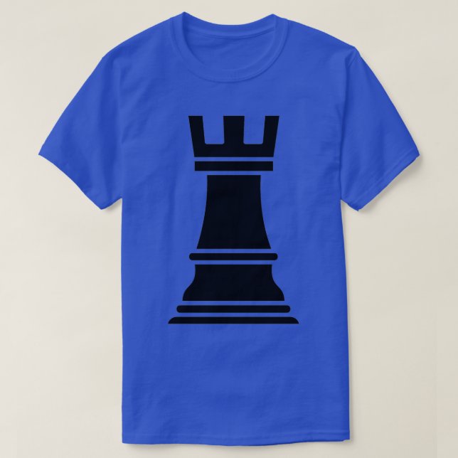 T-shirt Chess Castle Rook (Design devant)