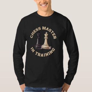 T-shirt Chess Chess Chess Chess Master En Formation