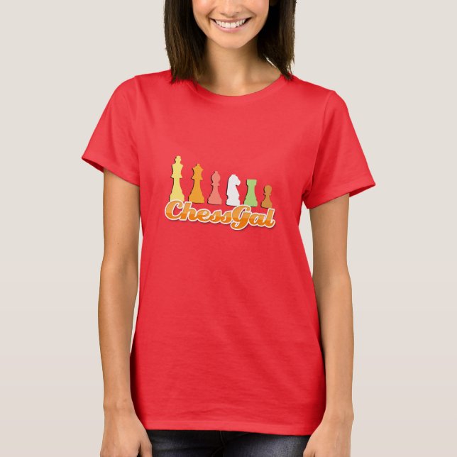 T-shirt Chess Gal (Devant)