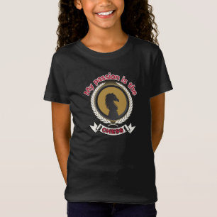 T-Shirt Chess Knight Laurel Crown Passion Stratégie T-shir