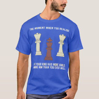 T-shirt Chess Master Chess Club amp 3 Way Jeu d'échecs (1)