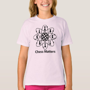 T-shirt Chess Matters, Chemise de la jeunesse pour les fil