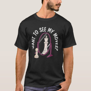T-shirt Chess Move Sport Grand-Maître Jeu d'échecs Jouer