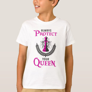 T-shirt Chess Queen Chess Board Checkmate Board Drôle cade
