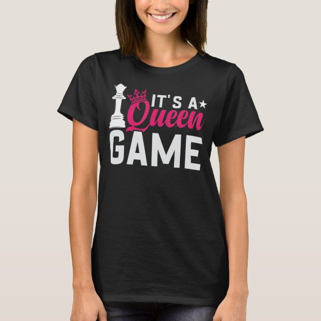 T-shirt Chess   saying (Devant)