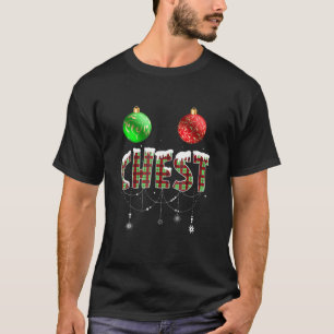 T-shirt Chest Nuts Christmas Funny Matching Couple Chestnu