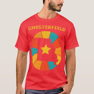 T-shirt Chesterfield Missouri Souvenir Vintage en détresse