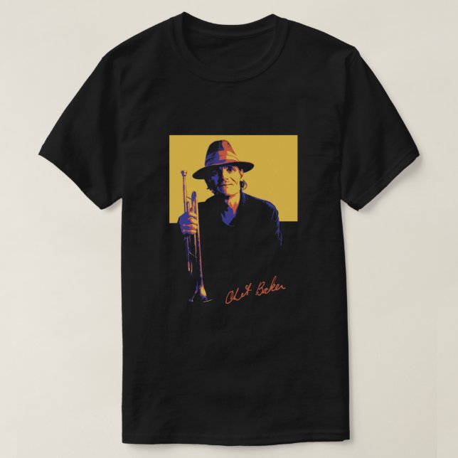 T-shirt Chet Baker (Design devant)