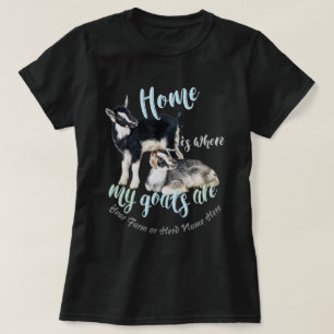 T-shirt CHÈTES   La maison naine nigériane où sont mes chè