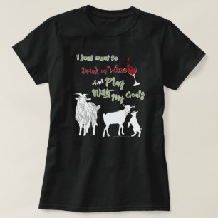 T-shirt CHÈTES   Vous voulez boire du vin et jouer avec de