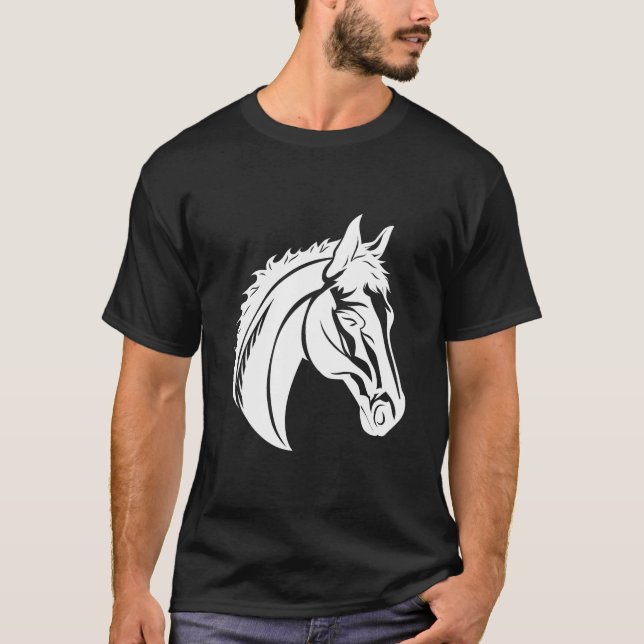 T-shirt cheval (Devant)