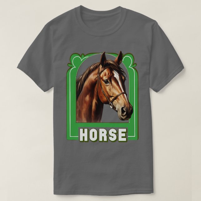 T-SHIRT CHEVAL 1 (Design devant)
