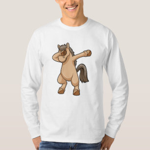 T-shirt Cheval à Hip hop Dance Dab