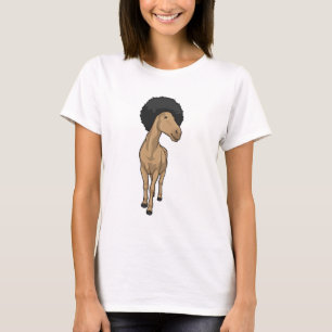 T-shirt Cheval Afro
