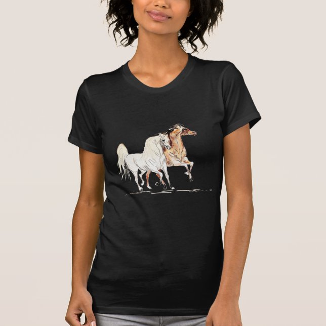 T-shirt Cheval Arabe TR (Devant)