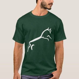 T-shirt Cheval blanc (château d'Uffington)
