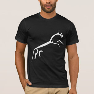 T-shirt Cheval blanc (château d'Uffington) - customisé