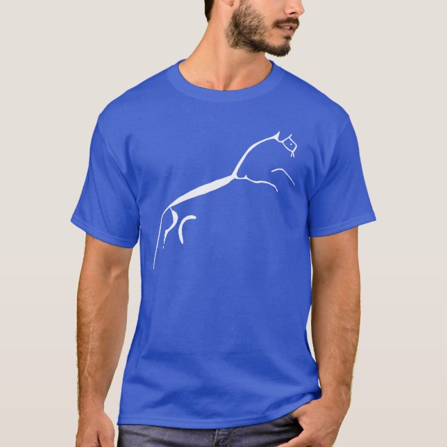 T-shirt Cheval blanc d'Uffington (Devant)