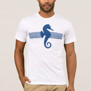 T-shirt Cheval bleu CuteNavy