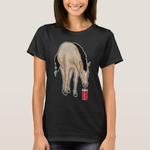 T-shirt Cheval Boire de la tasse