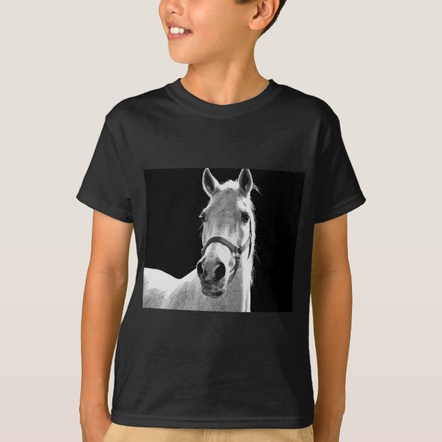 T-shirt Cheval BW (Devant)