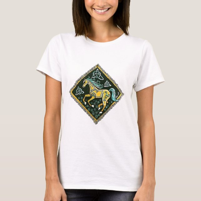 T-shirt Cheval celtique (Devant)