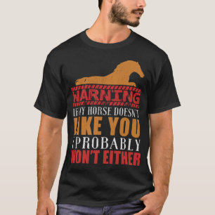 T-shirt Cheval Cheval Cheval Hippodrome Équitation Horsema