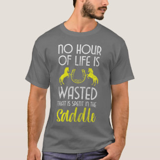 T-shirt Cheval Cheval Fille Hobbyournament équitation vint