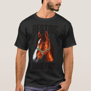 T-shirt Cheval Cheval Ponies Équitation Cheval Equestre
