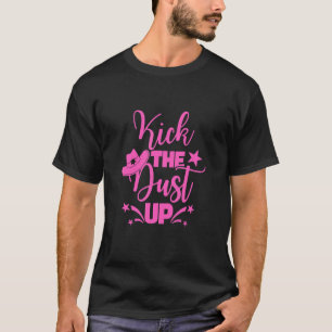 T-shirt Cheval Cowgirl Ligne équestre Danser Filles Ouest