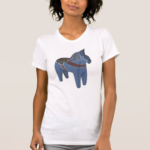 T-shirt Cheval Dala de Suède Dalécarlien suédois