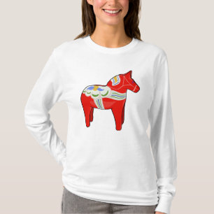 T-shirt Cheval dalécarlien