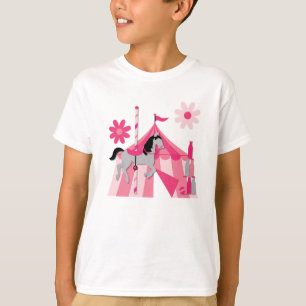 T-shirt Cheval de carrousel de chapiteau