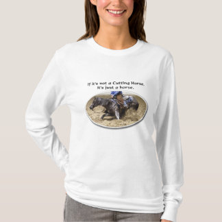 T-shirt cheval de coupe